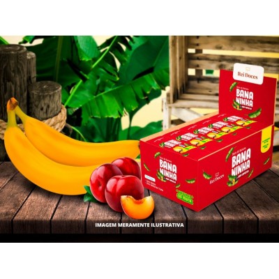 BANANINHA - REI DOCES - 25g CREMOSA AMEIXA ZERO ACUCAR - DP24